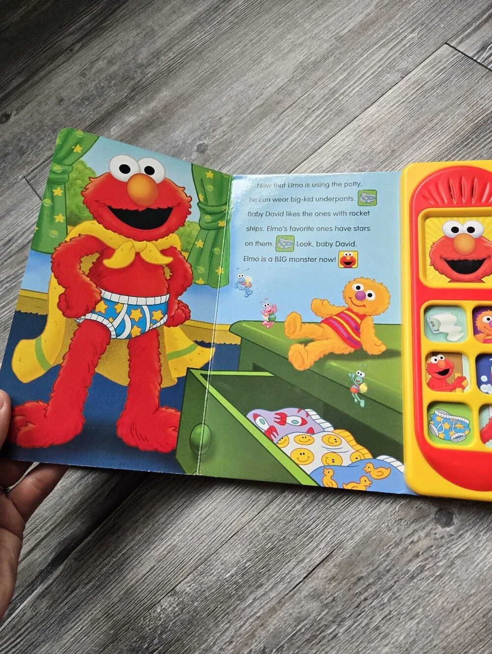 Sesame Street interactive potty